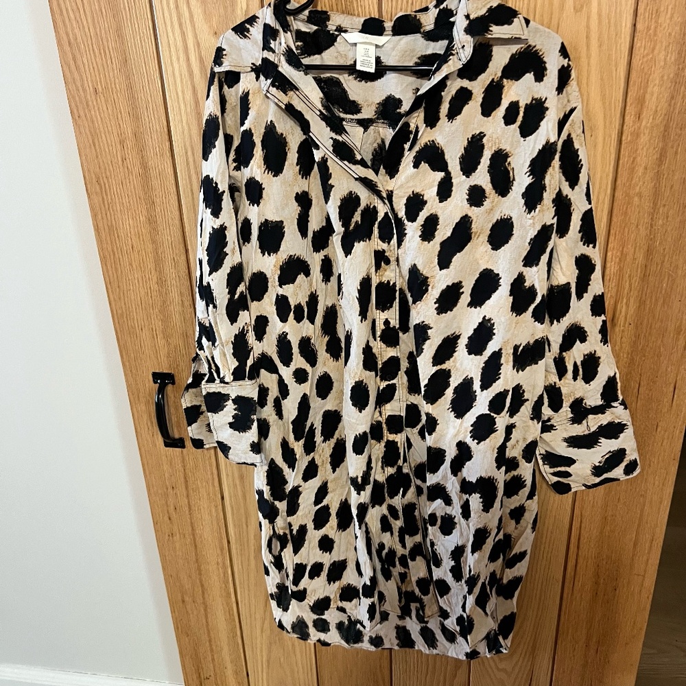 H&M Cheetah Print Dress